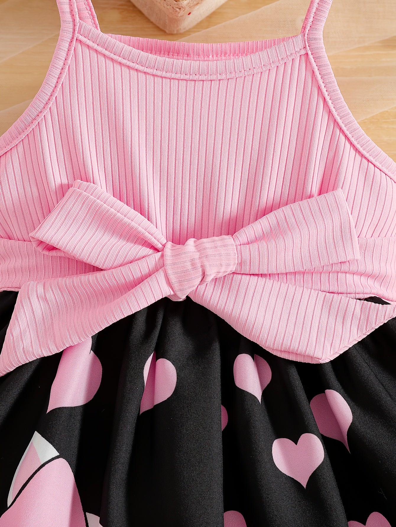 Adorable Cartoon Cat Print Sleeveless Dress for Girls
