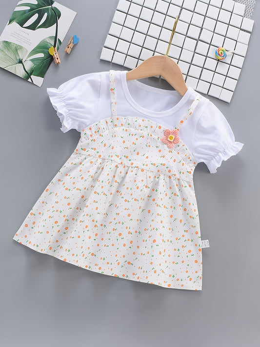 Adorable Cotton Summer Dress for Girls