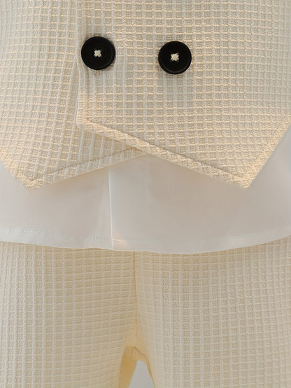 2025 New Summer Gentleman Style Two-piece Set