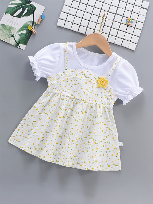 Adorable Cotton Summer Dress for Girls
