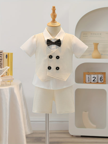 2025 New Summer Gentleman Style Two-piece Set
